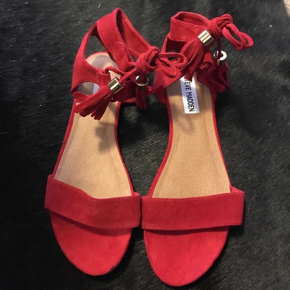Steve Madden tassel sandals